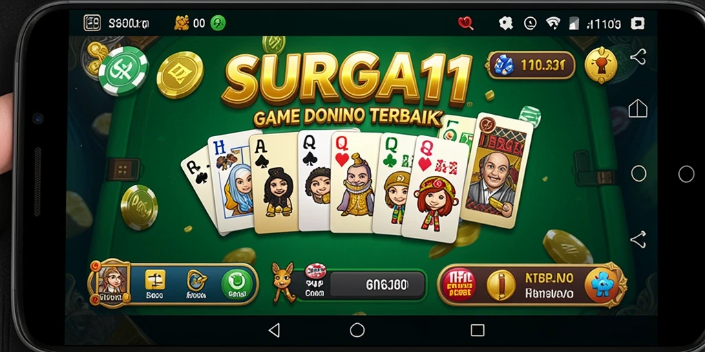 Tampilkan pengalaman seru bermain Domino dalam SURGA11.